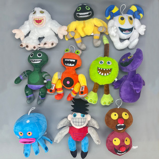 新品怪兽合唱团wubbox my singing monster毛绒玩具音乐会