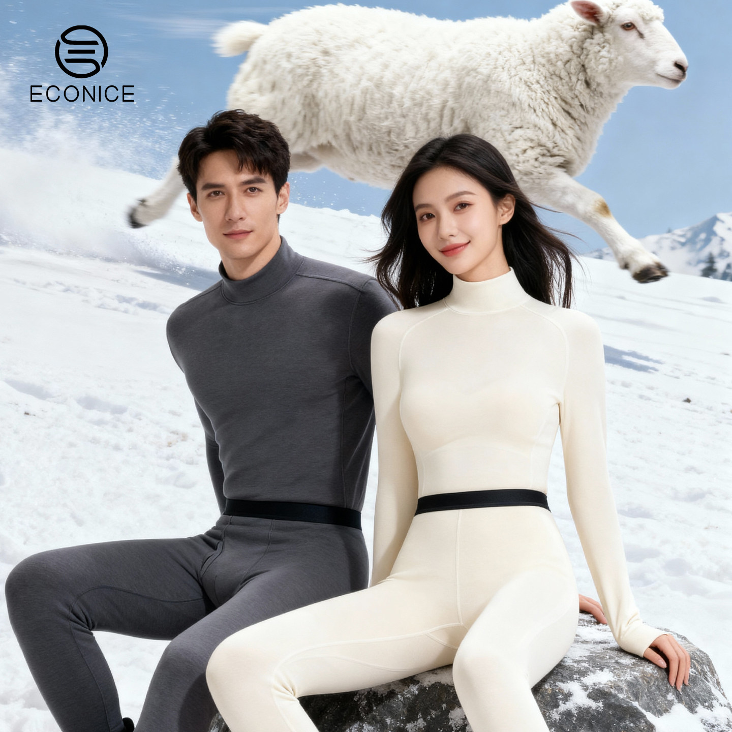 德绒羊毛保暖内衣女加绒加厚秋冬季发热美肤衣蛋白绒秋衣秋裤套装,女士内衣/男士内衣/家居服,保暖套装,淘宝优惠券,粉丝福利购,淘宝优惠卷