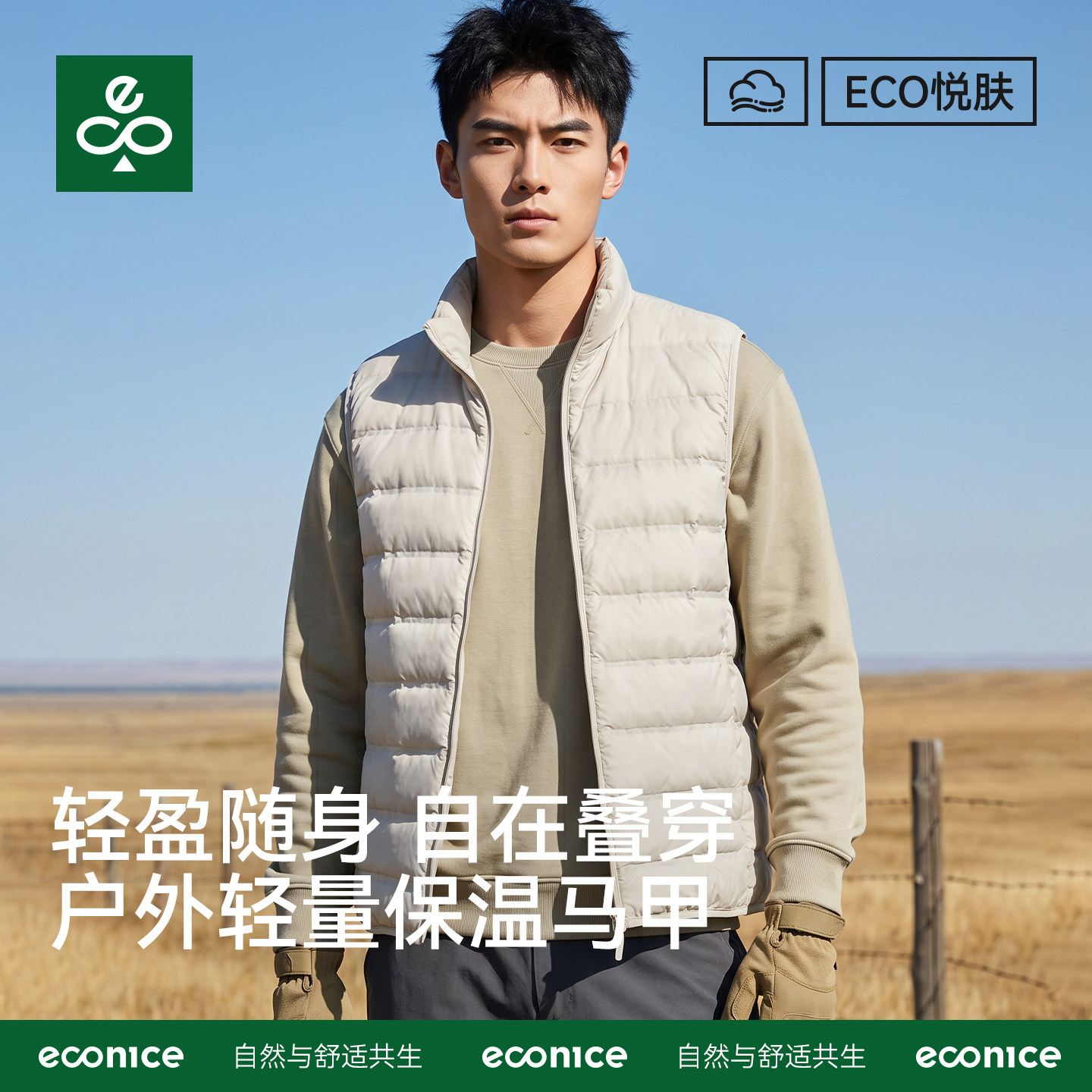 保暖棉马甲女2026新款外穿内搭秋冬男排骨马夹含羊毛背心坎肩外套