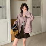 大货2026春新款Y1182格纹撞色夹克外套P165K268，女装短外套，浙宝296