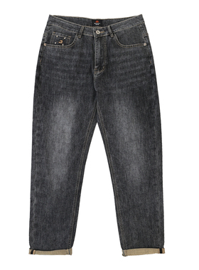 半身缘男裤 春季透气经典舒适柔软合体版牛仔裤261201U10130260