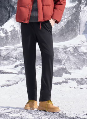 半身缘男裤 秋冬时尚有型百搭保暖亲肤显高休闲裤254301U10330154