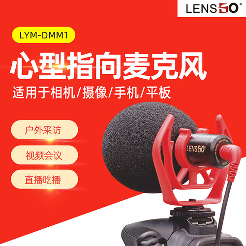 朗诗歌手机户外采访录音麦克风