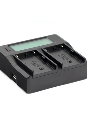 沣标BPU60 BPU90 f970 F550 F750双充充电器 适用索FX6/FS7