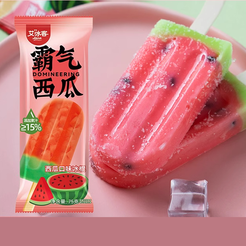 艾冰客霸气西瓜棒冰10支