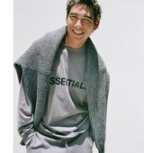 FOG 胸前印花长袖 Fear God 新款 LOGO Essentials 套头卫衣