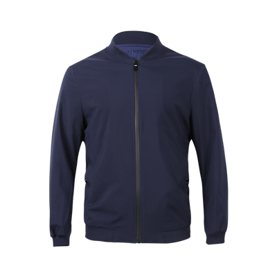 奥古利奥春秋季上班棒球领夹克