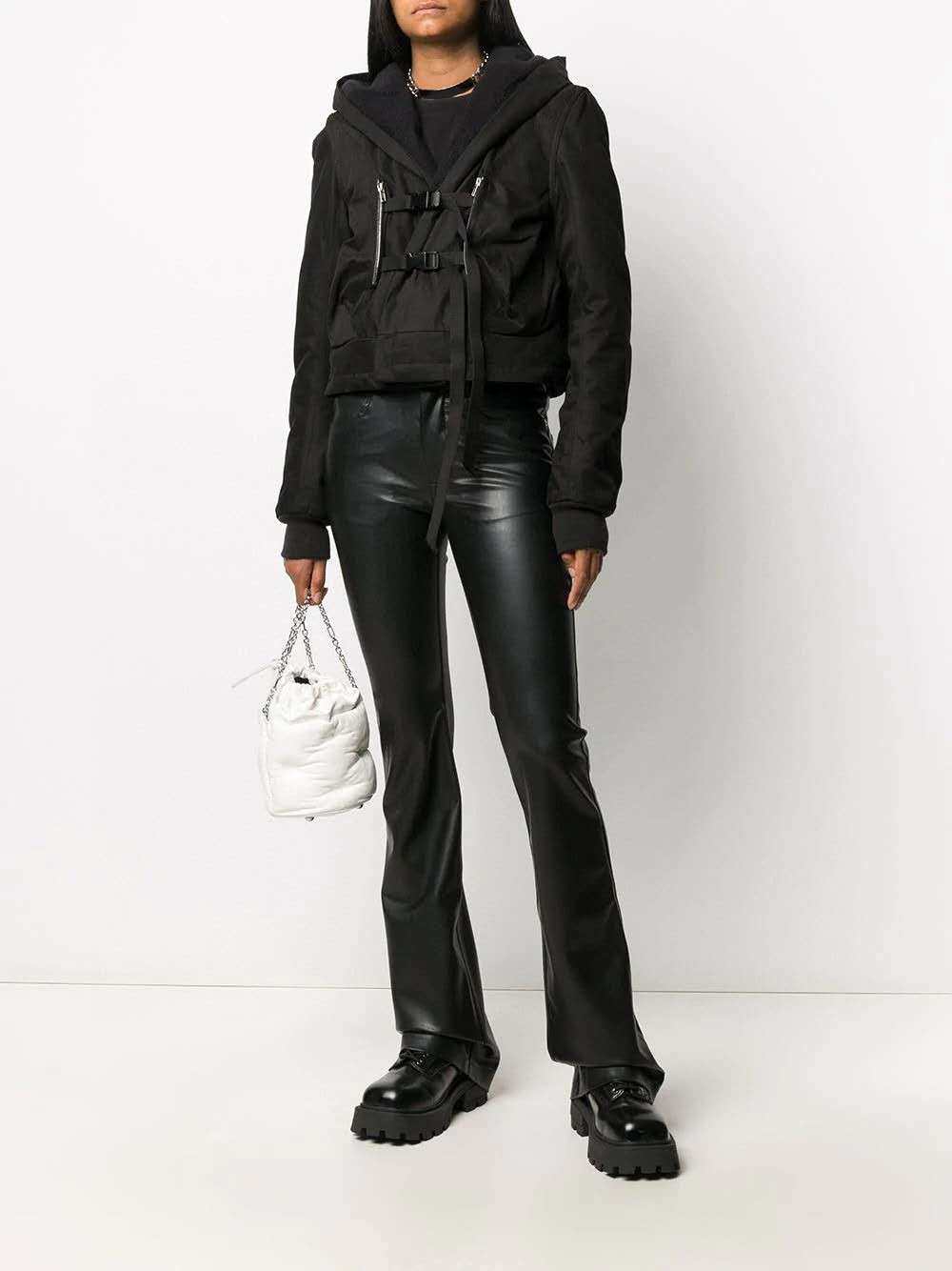 设计师款DRKS上衣黑色女士短款外套单件休闲连帽加绒暗黑系HDW|ruв категории Женская одежда, короткое пальто - от Buy2taobao.com для оказания профессиональной услуги покупки агента Taobao