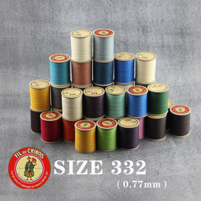 法国 Fil Au Chinois打蜡亚麻线 H家手缝麻线 332 10米0.77mm