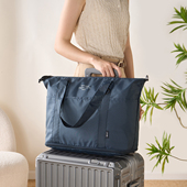 BOTTA DESIGN斜挎旅行包扩容大容量可套拉杆箱行李袋耐磨牛津布包