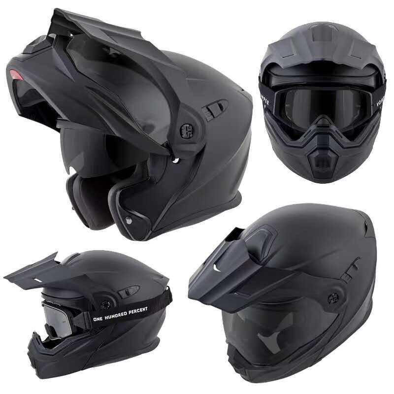 scorpion蝎子头盔四季防雾多功能拉力盔揭面盔摩托车头盔男女全盔