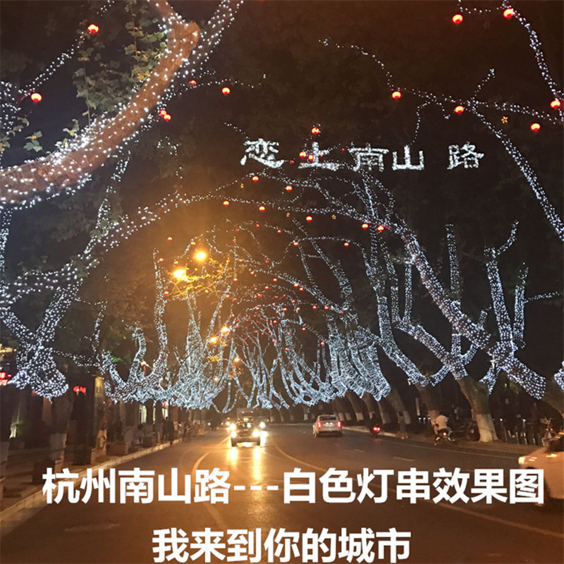 全尚led彩灯闪灯串灯满天星星灯婚庆装饰灯24v低压防水户外灯串