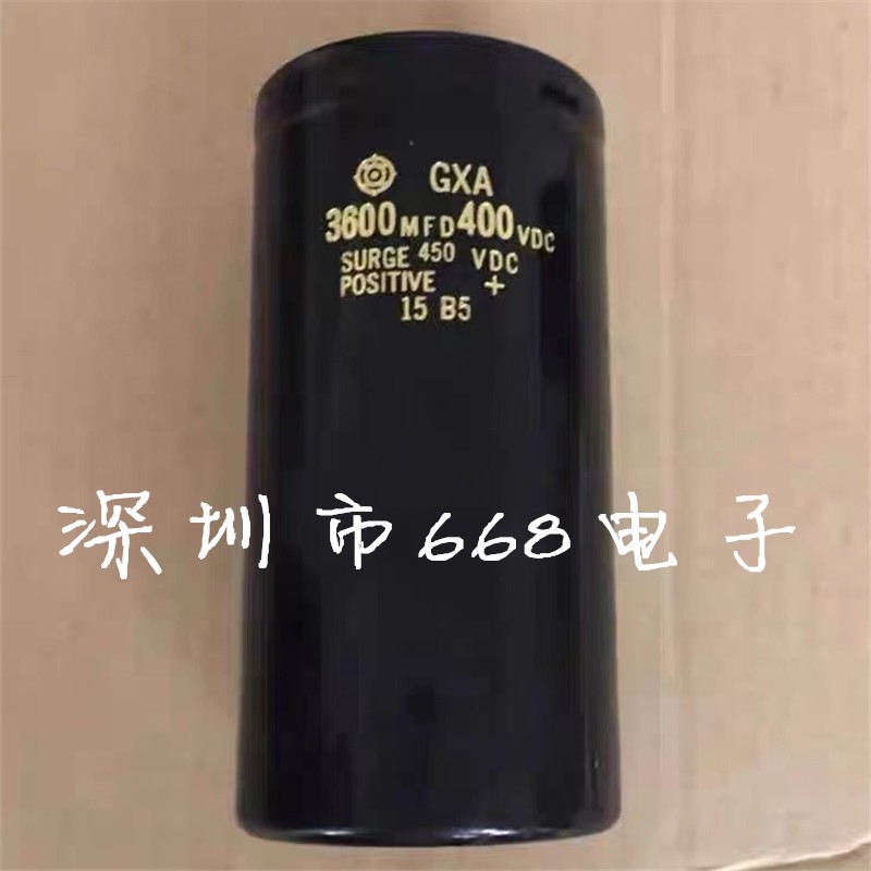 GXA 3600mfd400vdc 400v3600uf日立螺栓电解电容器 变频器用 现货