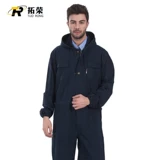 Рабочая одежда большого размера, сварка, шляпа, рабочая одежда, одежда для защиты труда, сварка, мужская пылепроницаемая рабочая одежда, джинсовая автоматическая ремонт