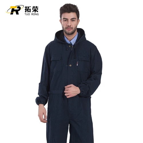 Рабочая одежда большого размера, сварка, шляпа, рабочая одежда, одежда для защиты труда, сварка, мужская пылепроницаемая рабочая одежда, джинсовая автоматическая ремонт