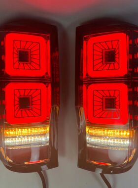 适用12-21年福特ranger T6后T7面T8改装LED尾灯总成刹车灯转向灯