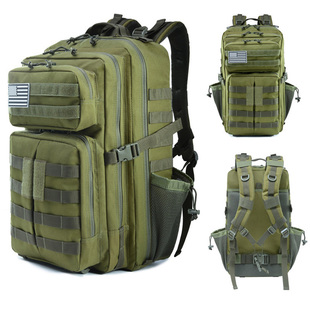 战术双肩背包45L大容量旅行旅游包多功能野营3p特种兵户外登山包