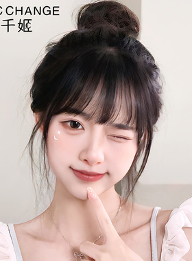 真发丸子头假发包直发圈丸子头花苞头蓬松自然盘发髻神器蓬松懒人