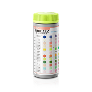 优利特尿常规尿蛋白检测试纸微量白蛋白尿酮尿液分析仪12项自测