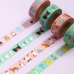 韩国second mansion 迷人美纹纸质胶带 03 MASKING TAPE_CHARM