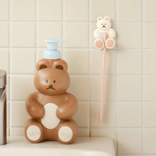 高颜值romane可爱儿童小熊牙刷架