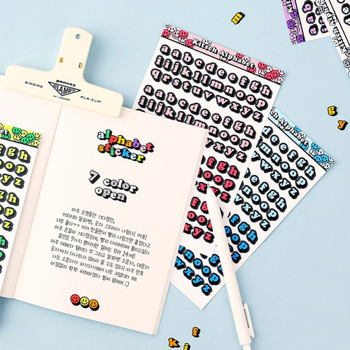 韩国wannathis创意小写字母贴纸手机手帐手账小卡装饰素材ins风