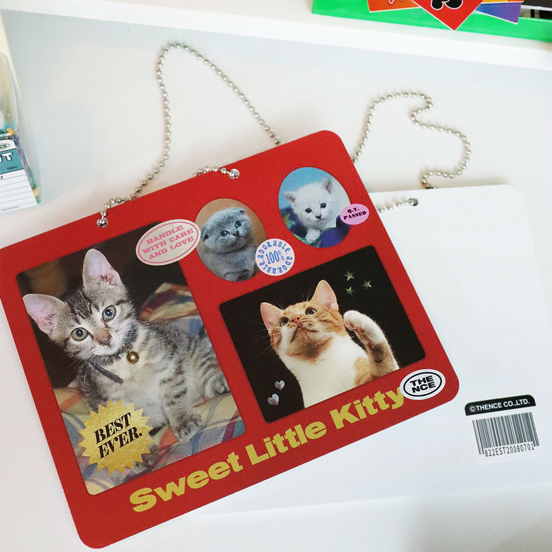 韩国thence 美式复古装饰相框挂墙 横幅  WALL BANNER_KITTEN