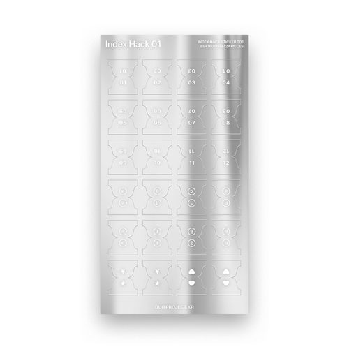 韩国duitproject 手账笔记重点标记贴索引装饰贴纸