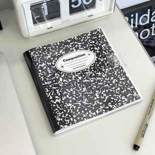 韩国second mansion自填日期四分格日程本手帐日记本 composition