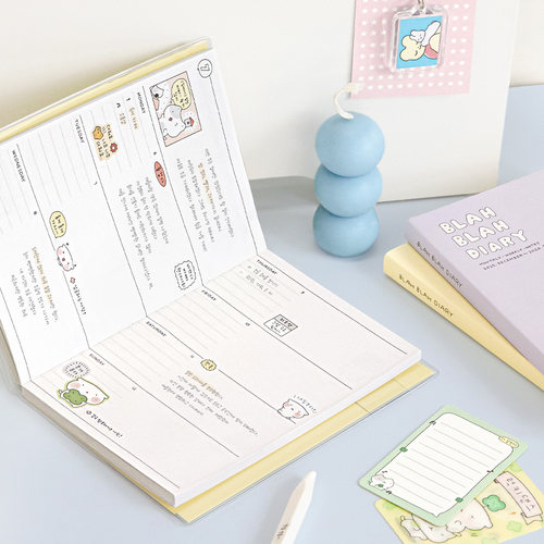 韩国iconic插画2026年周计划手帐