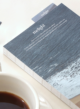 韩国wannathis 2026年melight胶套手账本 INS记事本笔记本日记本