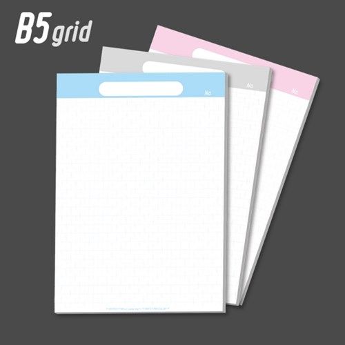 holymoly(3000)备忘便签记录册 浅色系b5 grid