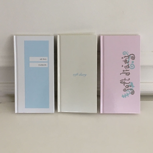 韩国Trust My Vibe 6个月轻量手账笔记日记本 soft diary