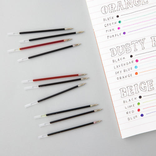 live work 0.38mm 圆珠笔替换笔芯 4color ballpoint pen