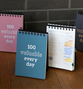 韩国by.fulldesign 站立式学生100天学习计划本