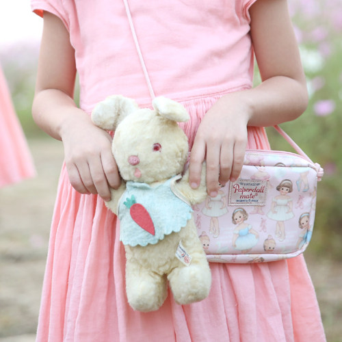 afrocat 可爱公主小女孩迷你防水随身包 儿童斜挎包 女童百搭挎包