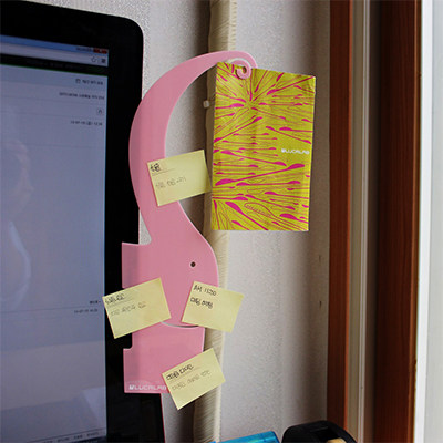 韩国可爱留言板便条夹电脑便利贴