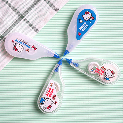 韩国Hello Kitty 可爱创意多功能 改正带 涂改带 修正带 学生用