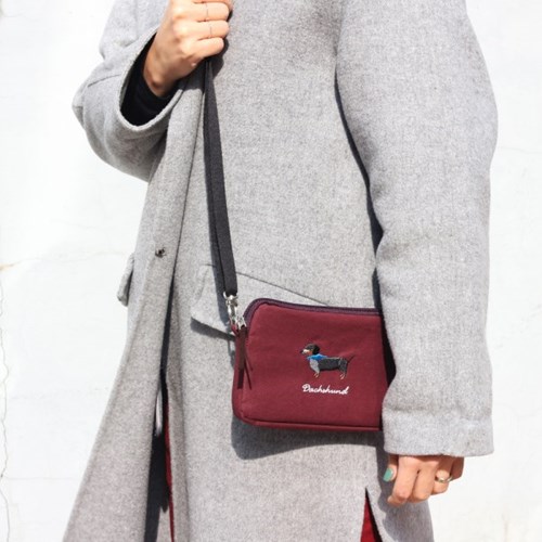 wannathis 刺绣动物随身小挎包 tailorbird V3 side bag