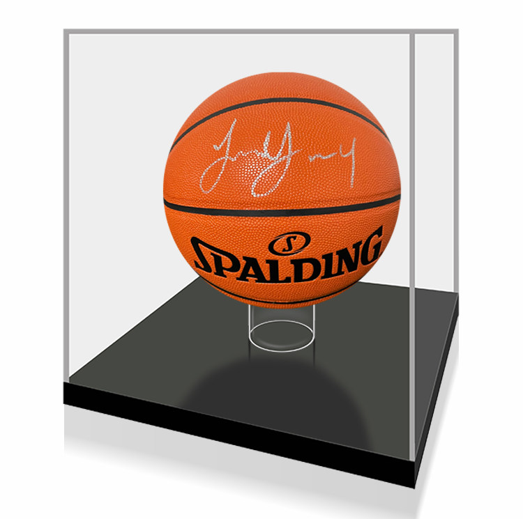 nba新秀 杰伦格林 亲笔签名篮球 带证书 含展示盒 收藏