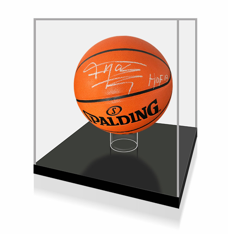 收藏 麦迪亲笔签名篮球 hof 17名人堂 带证书 含展示盒