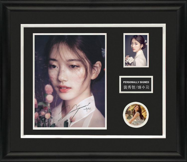 收藏 裴秀智 亲笔签名 照片裱框 含sa证书 演员 歌手 九家之书