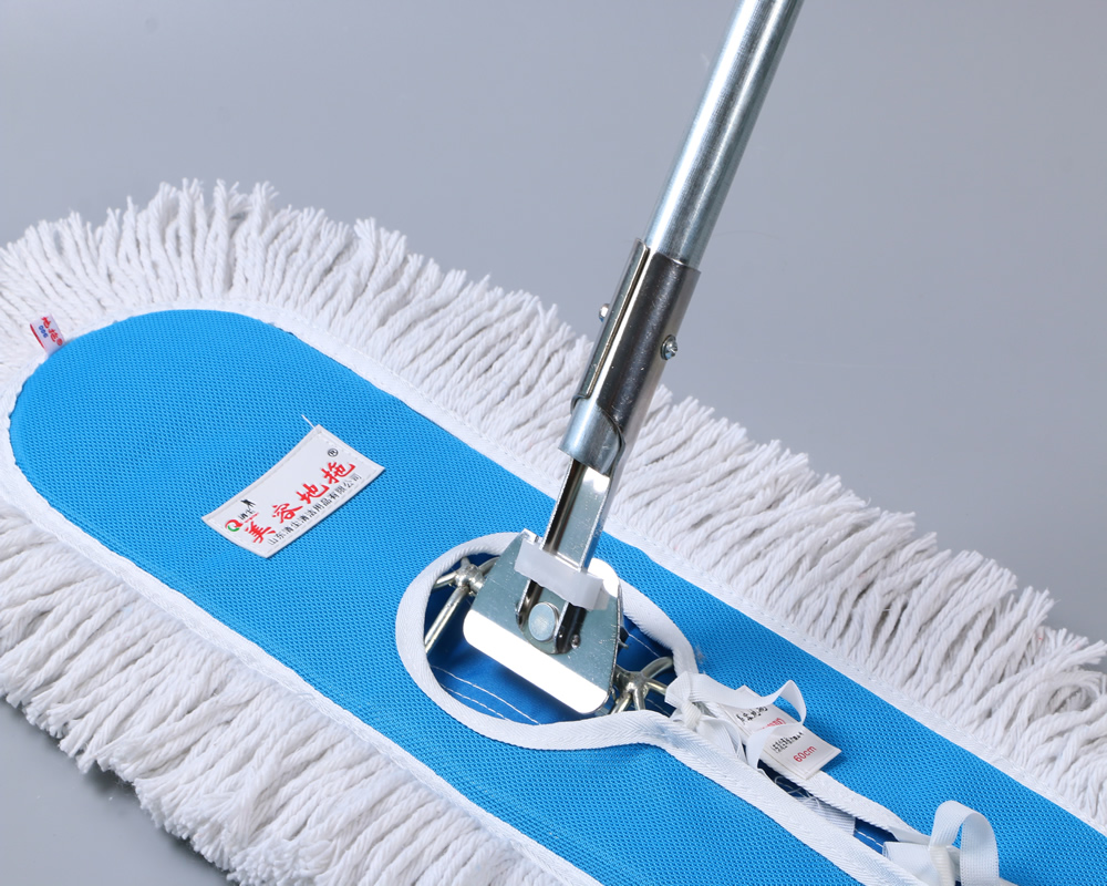 蓝色美容地拖清尘夹子系列60厘米
