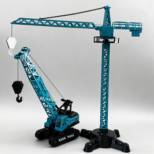 吊车玩具儿童男孩惯性大吊车宝宝大号塔吊车吊机套装工程车起重机