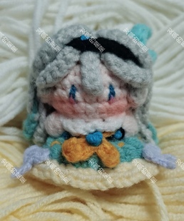 成品流萤崩坏星穹铁道周边钩织玩偶书包挂件手机挂件摆件生日礼物