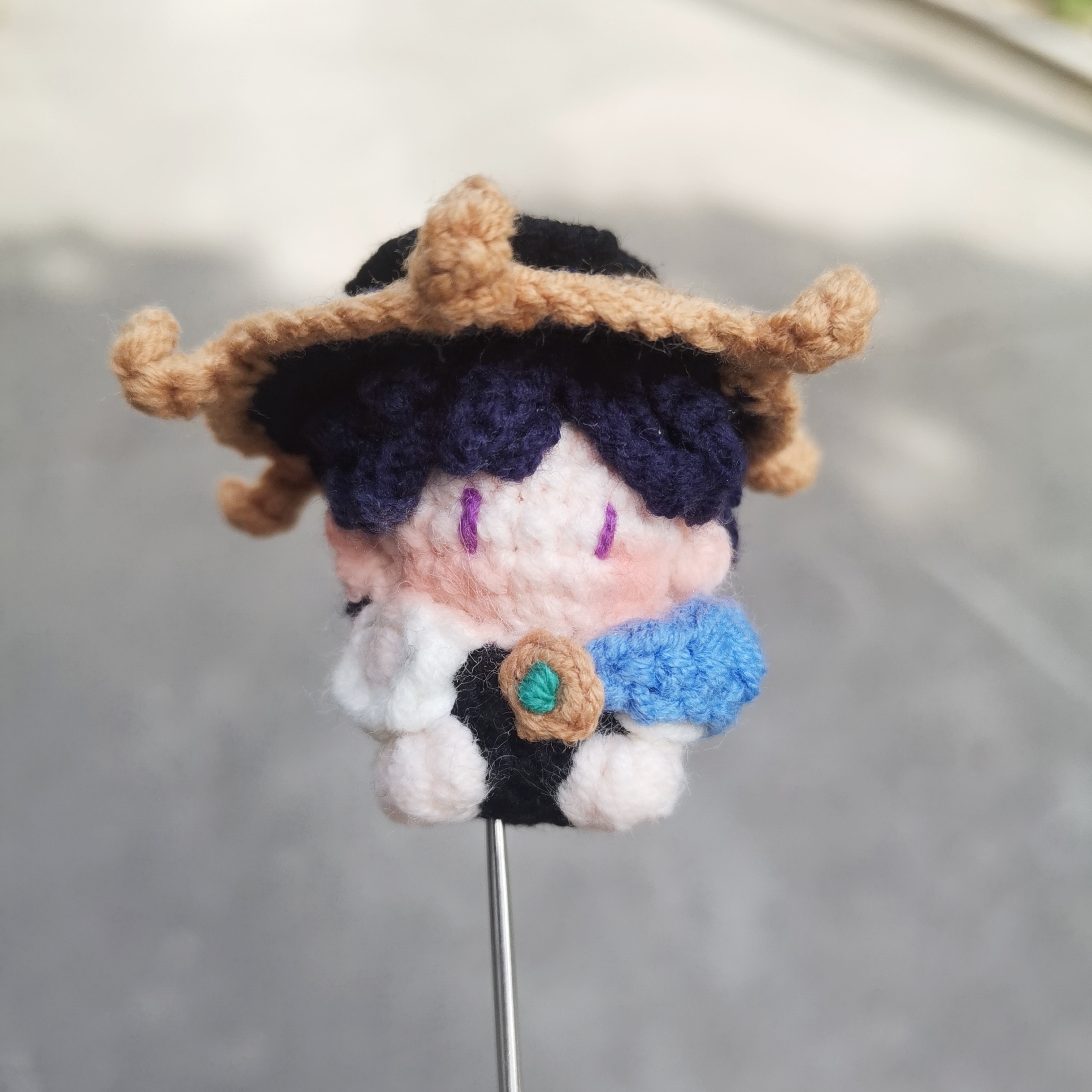 成品纯手工钩织散兵原神周边游戏人偶书包挂件生日节日潮玩礼物