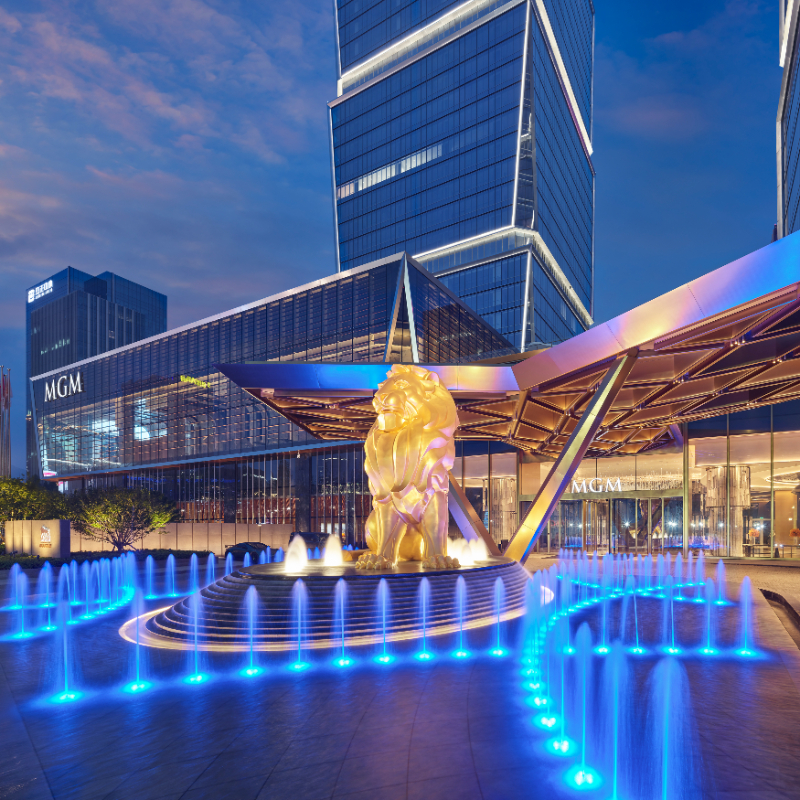 【双12大促】青岛美高梅酒店1-2晚套餐+可选早餐+周末不加价