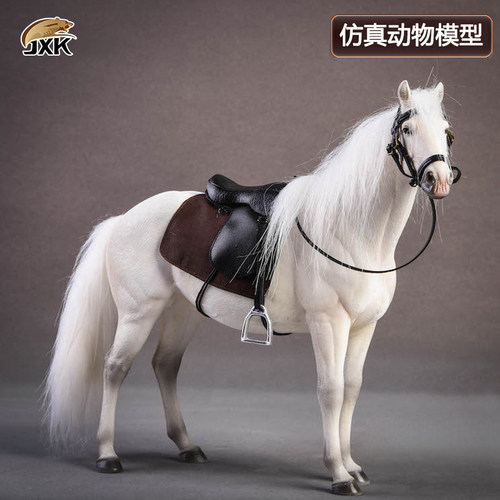 jxk官方1/12比例树脂骏马摆件