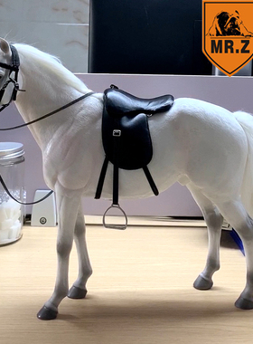 Mr.Z1/6汉诺威温血马仿真动物模型高档mrz马模型骏马摆件兵人坐骑