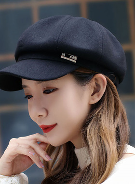 帽子女韩版春秋天时尚潮流显气质